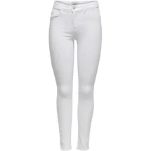 Only Blush Ankle Skinny Jeans in Weiß-L-L34