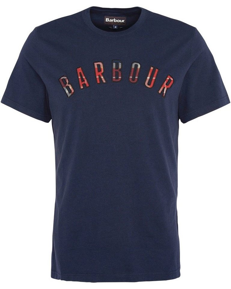 Barbour T-Shirt T-Shirt Ancroft Tartan Tee blau XL