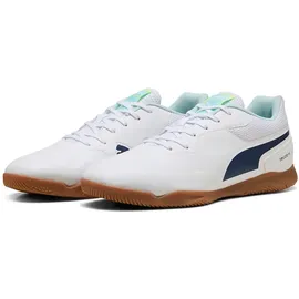 Puma Truco Iii Hallenfußballschuhe - Puma White Aqua Fizzy Light, 39
