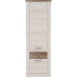 Forte Mehrzweckschrank Duro 71,2 x 212 x 41,3 cm Weiß