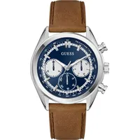 GUESS Herren Uhr Armbanduhr DAWSON GW0972G1 Leder