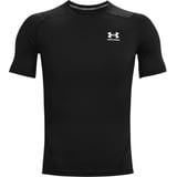 Under Armour HeatGear kurzarm Funktionsshirt Herren 001 black/white XS