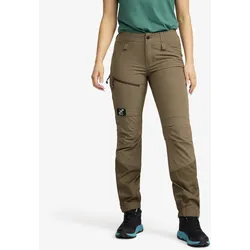 Range Pro Stretch Pants Damen Chocolate Chip, Größe:S - Outdoorhose, Wanderhose & Trekkinghose - Braun