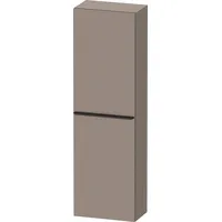 Duravit D-Neo Halbhochschrank × Basalt Matt