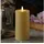 MARELIDA LED Stumpenkerze 15 cm 7,5 cm creme