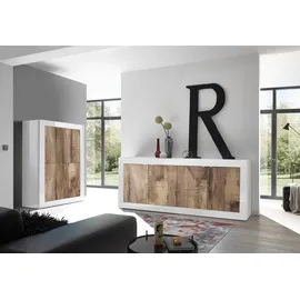 Home Affaire Highboard 102 x 162 x 43 cm Weiß