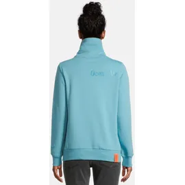 salzhaut Sweatjacke Rackeln türkis XS