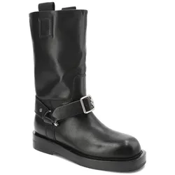 Schwarze Stiefeletten Carinii Aus Echtleder, 38