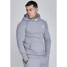 SikSilk Hoodie Grau/Weiß M