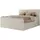 MKS Meble Tiliano King 180 x 200 cm H4 Beige