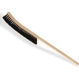 Carlisle 4541103 Schmale Heizkörperbürste, Kunststoffblock, 5,1 cm lang, schwarzes Rosshaar-/Polypropylen-Borsten, 61 cm Länge, 22,9 cm Bürstenlänge, 5,1 cm Borstenbesatz, Schwarz (12 Stück)