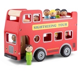 New Classic Toys® Spielzeug-Bus Little Driver - Sightseeing-Bus, inkl. Figuren
