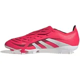 Adidas Predator League FOLD-Over Tongue Firm Multi Ground Football Boots Fußballschuhe, Lucid Red/Cloud White/Core Black, 48