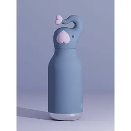 ASOBU Bestie Thermosflasche mit Strohhalm Elephant 460 ml