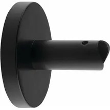 Sapho Adapter für direkten Anschluss in die Wand, für Rundprofile, schwarz - Schwarz