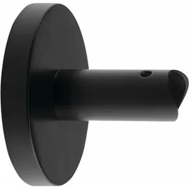 Sapho Adapter für direkten Anschluss in die Wand, für Rundprofile, schwarz - Schwarz