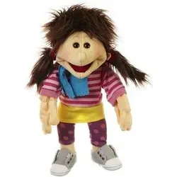 LIVING PUPPETS W631 Handpuppen 45cm kleine Finja