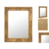 vidaXL Wandspiegel im Barock-Stil 50 x 60 cm Golden