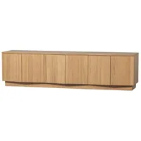 Woood TV Board Zuma aus Eichenholzfurnier, 200 cm