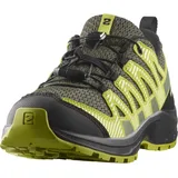Salomon XA PRO V8 J kinder Traillaufschuhe-Grün-33