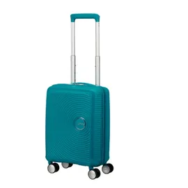 American Tourister Soundbox Mini 4-Rollen Kindertrolley 47 cm / 22 l deep teal