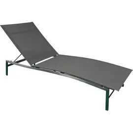 Zebra One Gartenliege 210 x 65 x 35 cm dark grey