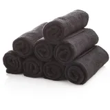 XanitaliaPro Tekno Quality Frotteehandtücher Schwarz