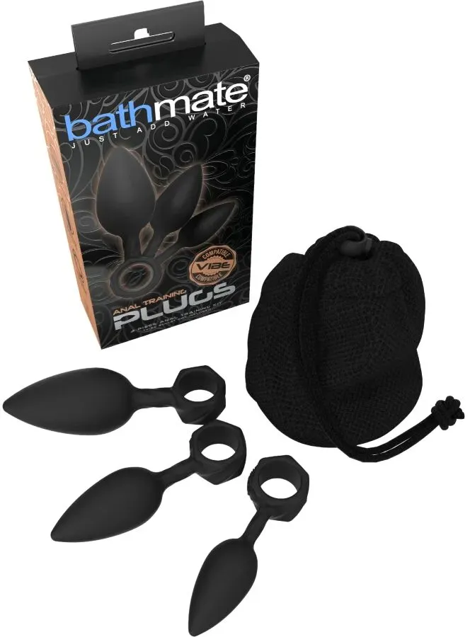 BATHMATE - TRAININGSSET 3 ANAL PLUGS