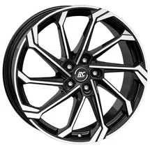 RC Design RC36 8 x 19 5 x 112 ET44 Schwarz Glanz Poliert