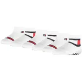 Tommy Hilfiger Baby Unisex Socken, 6 Pack - FLAG SOCK ECOM, 3 Paar als Stoppersocken Weiß 19-22