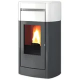 Edilkamin Pelletofen | VYDA 13++ EVO | 12,6 kW | Keramik weiß