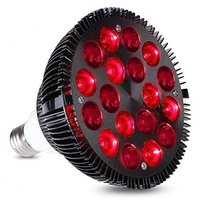 Bagima Rotlichtlampe Rotlichtlampe 54 W Rote LED-Lichtlampe Rote 660 Nm und 850 Nm Nahinfrarot-LED-Lampen (eins)