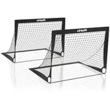 VirtuFit Fußballtor-Sets Grün 120 x 90 cm