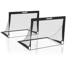 VirtuFit Fußballtor-Sets Grün 120 x 90 cm