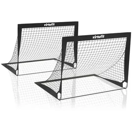 VirtuFit Fußballtor-Sets Grün 120 x 90 cm