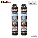Brunnenschaum 2 x 750ml Bauschaum Pistolenschaum Montageschaum IsolBau
