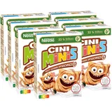 Nestlé CINI MINIS, Zimt Müsli, 37% vitales Vollkorn, Mit Vitaminen, Calcium und Eisen, Krunchy Knusper Flakes, 7er Pack (7x375g)