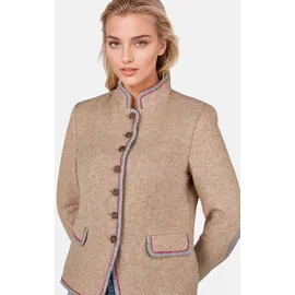 White Label Stehkragenjacke in beige 42