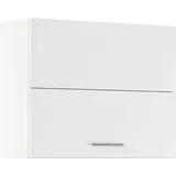 Impuls Küchen »"Prag und Valencia", Breite/Höhe: 90/72,3 cm«, vormontiert, mit Soft-Close, mit Falt-Lifttür bestehend aus 2 Fronten