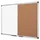 Bi-Office Kombitafel 150 x 120 cm braun/weiß