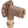 Viega Sanpress Wandscheibe 116552 15 mm x 1/2 x 45 mm, Rotguss oder Siliziumbronze, SC-Contur