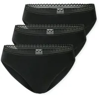 SCHIESSER Rioslip 3 St. Schwarz 46