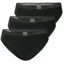 SCHIESSER Rioslip 3 St. Schwarz 46