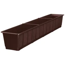 geli Blumenkasten Standard 100 x 17,5 x 14,5 cm braun