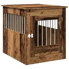 vidaXL Hundekäfig im Möbelstil 80 x 64,5 x 71 cm Braun