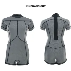 ION Shorty-Neoprenanzug Amaze Schwarz/Flowers M