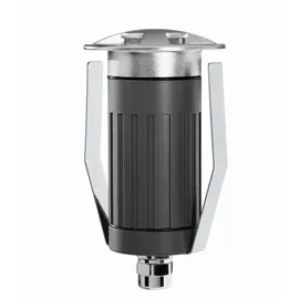 Fabas Luce LED Bodeneinbauleuchte 70 mm Edelstahl IP67 2,8 W warmweiß