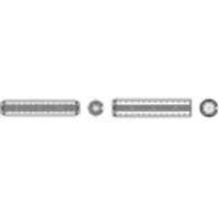 TOOLCRAFT TO-448212 Spannstifte (Ø x L) 12 mm x 40 mm Fjederstål 50 stk