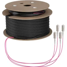 EFB-Elektronik EFB O8301S50OM4 Trunkkabel U-DQ(ZN)BH OM4 4G 1x4 SC-SC,50m Dca LSZH
