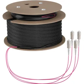 EFB-Elektronik EFB O8301S50OM4 Trunkkabel U-DQ(ZN)BH OM4 4G 1x4 SC-SC,50m Dca LSZH